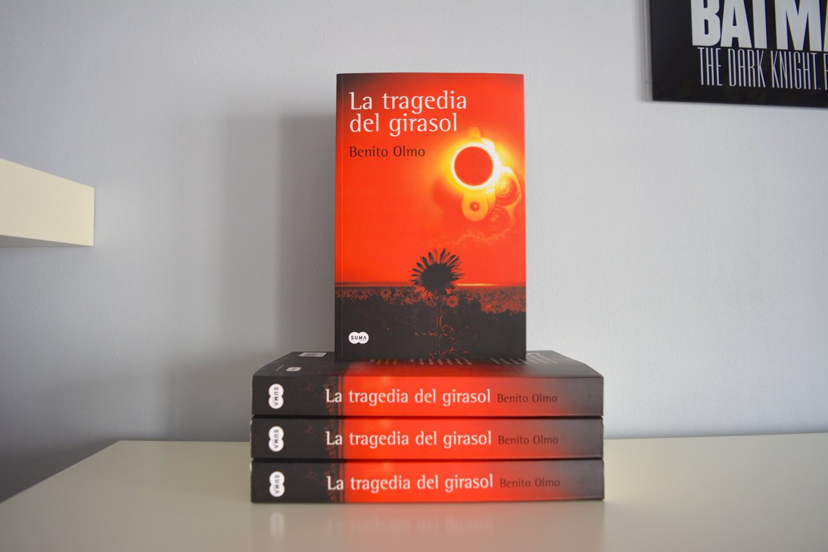 BenitoOlmo's tweet photo. 🌻¡QUEDAN 3 DÍAS!🌻
El jueves llegará a las librerías mi nueva novela 'La tragedia del girasol'.
RT si te mola! https://t.co/BrDOk4bine