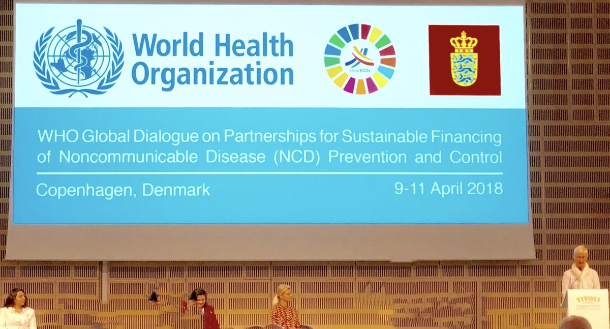 Less than 2% of overseas development assistance ODA is channeled towards combating the #1 killer across the globe #NCDs #NCDdialogue