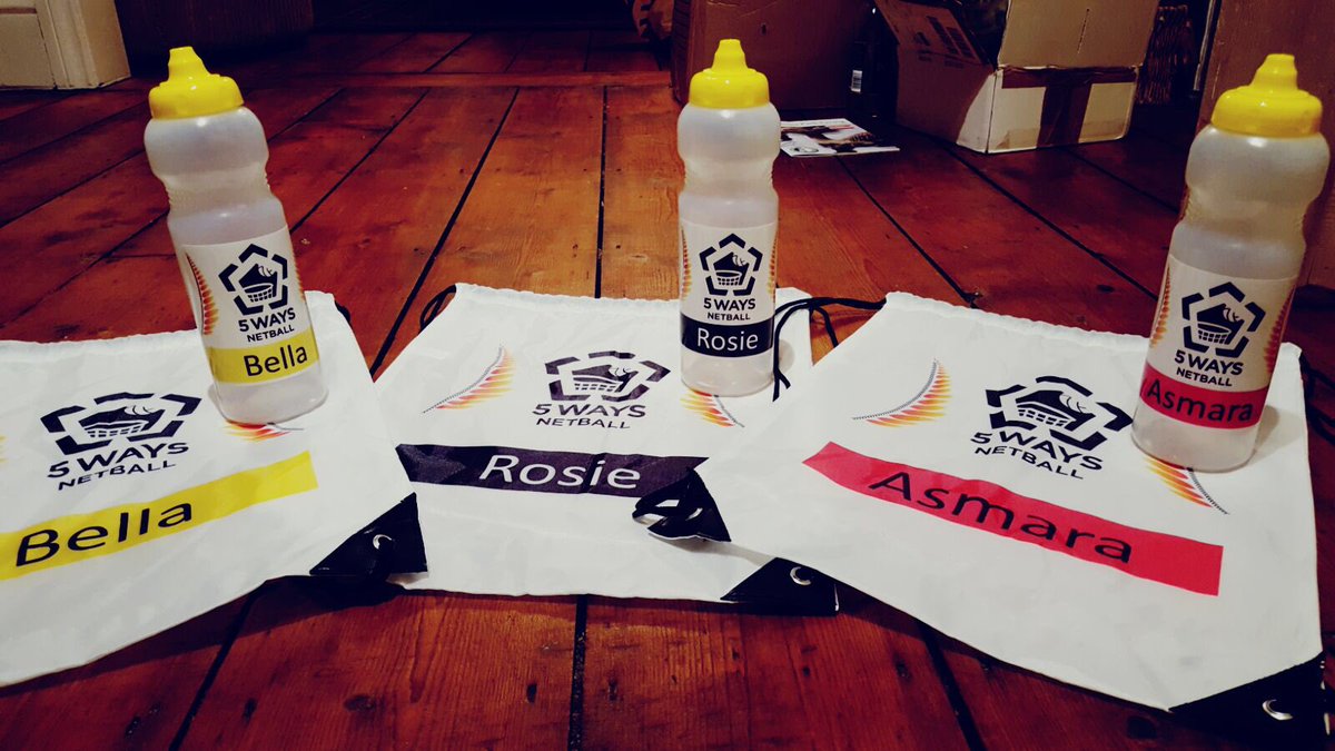 cloudmps's tweet photo. Delighted with our new #personalised #drawstring #bags and #waterbottles for @DLewis_Collins sure these girls look the business on their @DisneylandParis #netballtour Good luck and enjoy girls. Thank you for your continued custom #uniquekit #netballfashion https://t.co/SBNnMC4CnP