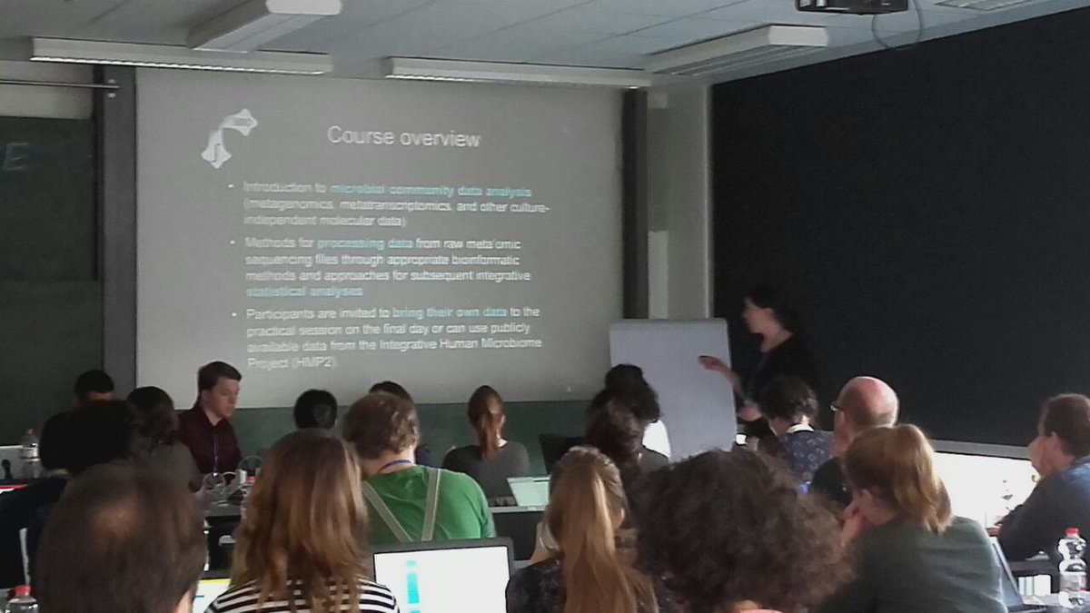 Physacourses's tweet image. We have just started our #Metagenomics, #metatranscriptomics, and #multiOmics Workshop with Melanie Schirmer, @Kevbonham, Cesar Arze and @chuttenh 

#ksgut #KSmicrobiome