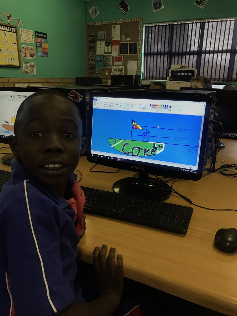 misswhite58's tweet photo. STEAM week. T- is for technology! The boys absolutely loved designing and labeling their pirate ships on the computers this morning. Goodluck for when you make the actual ship boys! Let's hope they can stay above the water. @BenniesJP @BenniesSA https://t.co/H65gYiP8at