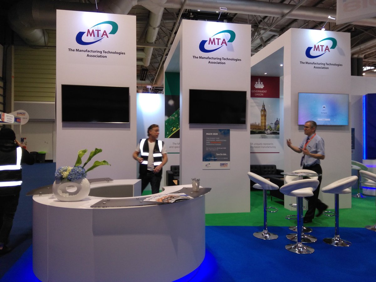 EvaFryc's tweet photo. Ready for a busy day @MACHexhibition Pop by to the MTA stand H19-100 to talk about education engagement. @_EngineeringUK @Tomorrows_Eng Don't forget to visit the #EducationZone too! #skills #future #engineers #yoe https://t.co/pEv67RjVUs