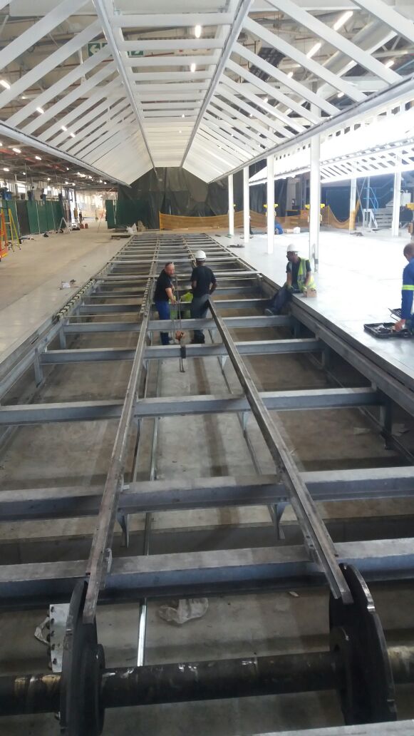 designcontract's tweet photo. Slat conveyor strip-out and relocation #mcdesign #mechanical #electrical #automotiveindustry https://t.co/SN0t8M3a3c