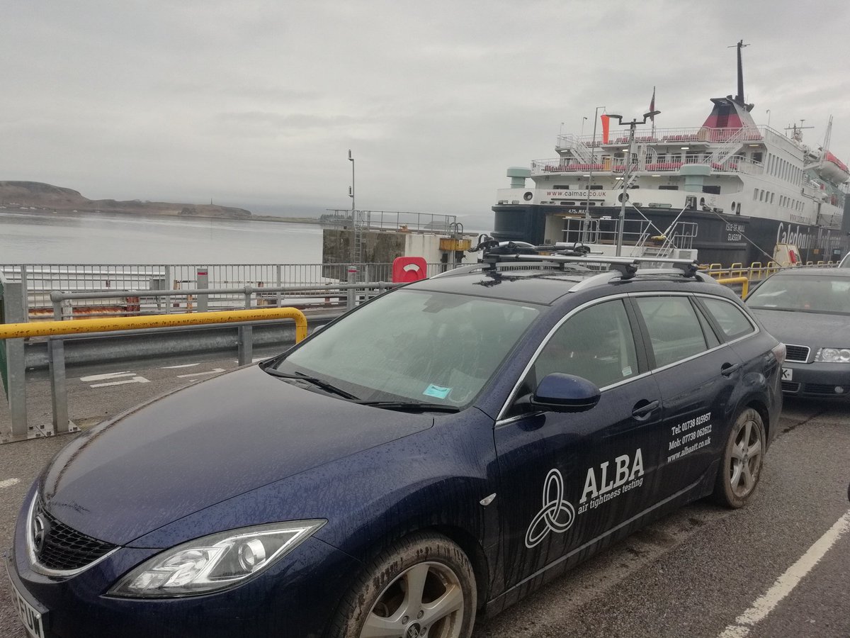 AFairbairn50's tweet photo. To Isle of Iona for #airtightnesstesting ... https://t.co/BU2HyAHlos