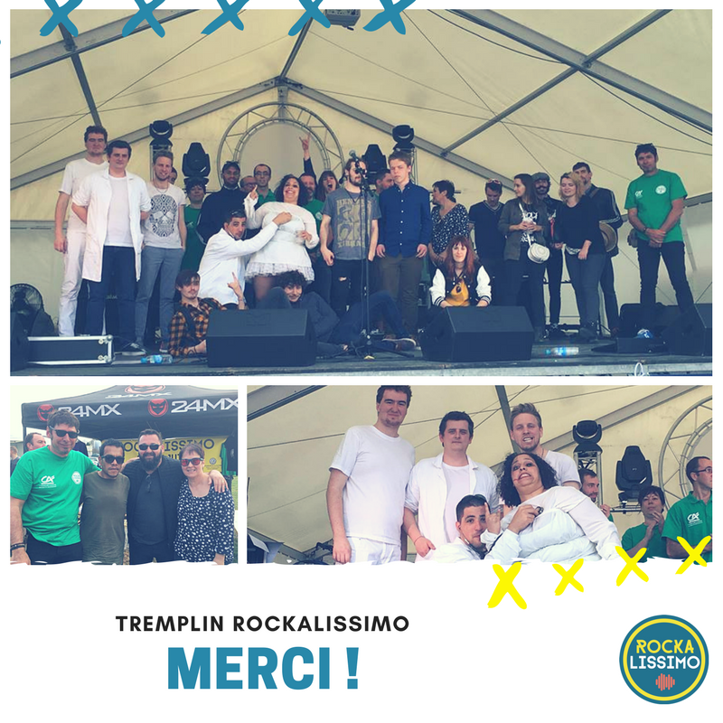 Rockalissimo's tweet photo. Bravo et merci à tous pour cette belle journée ! :) Verdict : Le #tremplin du #rockalissimo a été remporté par @TheCrazyTherapy ! #Rocka2018 #Prog2018 #DernierNom https://t.co/emqraciond
