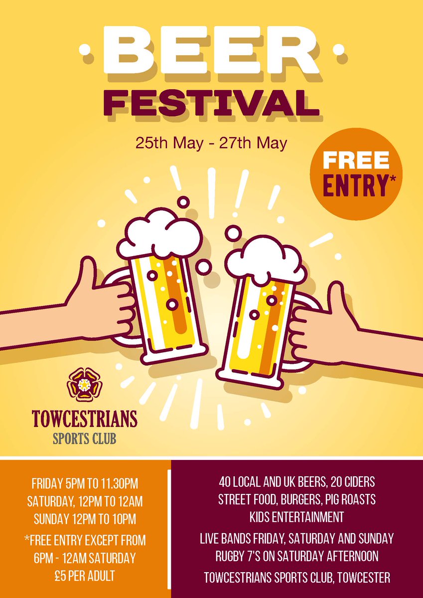 Towcestrians Sports & Social Club tweet media
