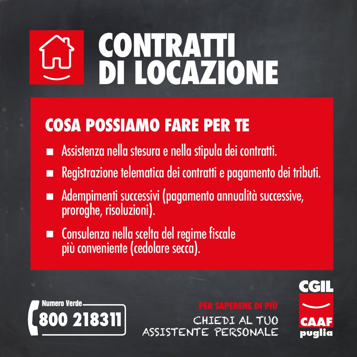 Caaf Cgil Puglia On Twitter Vieni Nelle Sedi