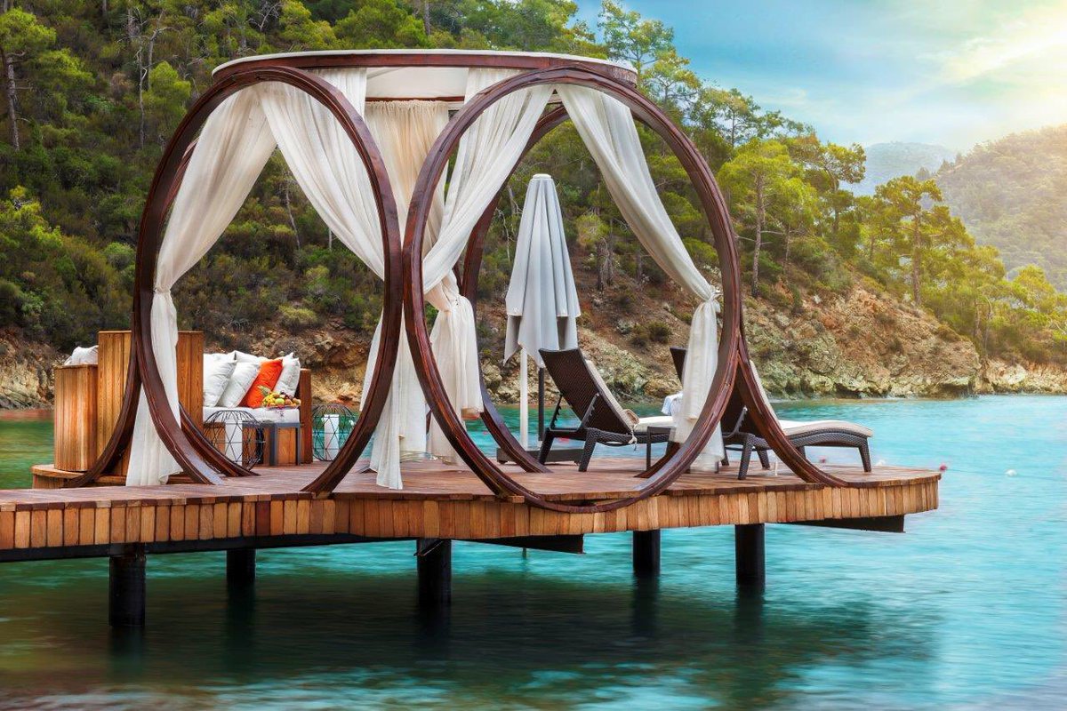 PremiumGocek's tweet image. Serenity is calling 🌴 #göcek #rixospremiumgocek #rixoshotels #rixosmoments #travel #turkey