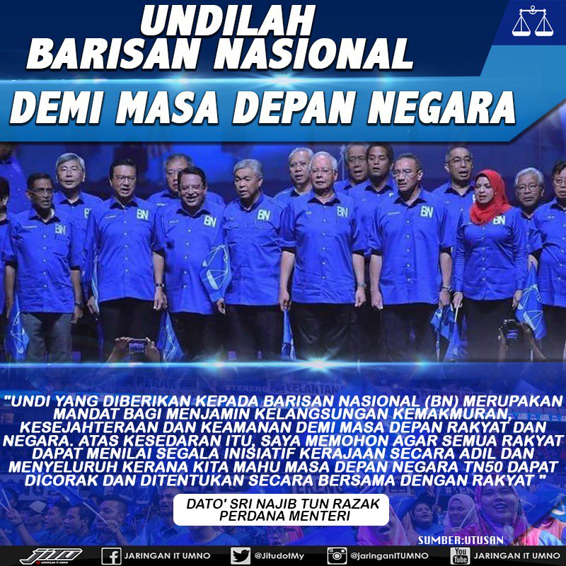 dergawan_sulong's tweet photo. @barisanasional bukan parti yg gagal malah sebuah parti yg membantu menaikkan nama Malaysia di mata dunia dan terus membantu rakyatnya dari semua lapisan masyarakat. @NajibRazak @Zahid_Hamidi @HishammuddinH2O @Khairykj
#souljer #souljerpenang #manifestoBN #HebatkanNegaraku https://t.co/AVq8FPu19Q