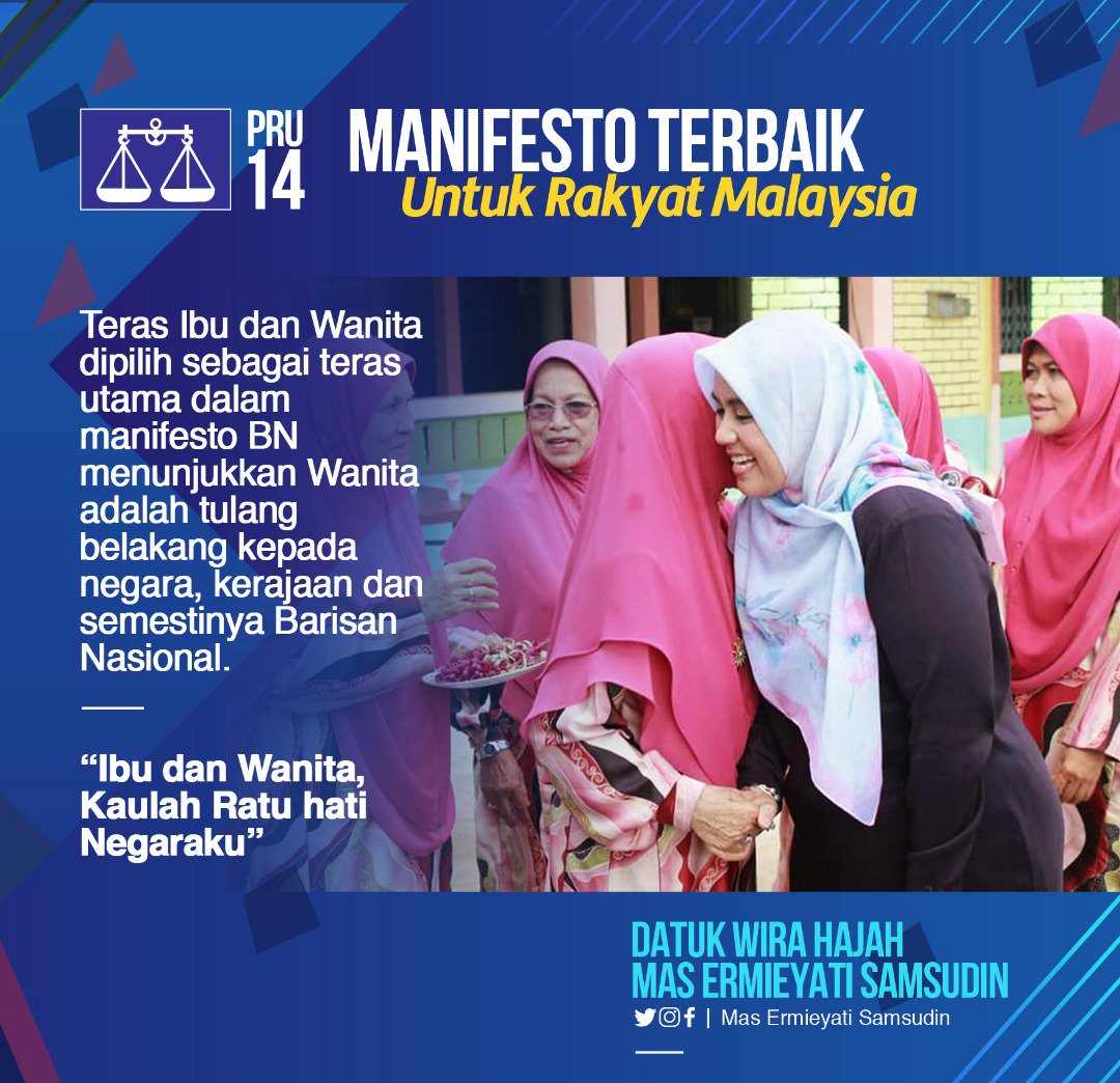 MissPutriS's tweet photo. ‘Ibu dan Wanita Kaulah Ratu hati Negaraku’ 

#RakanPuteri #BersamaBN #HebatkanNegaraku #DahulukanRakyat #PuteriBN
#klceria @EmyComms @shayangku @Norieza_Aiman @Juhara_AliOmar @LiizaTengku https://t.co/F8Hx5Ijv6T