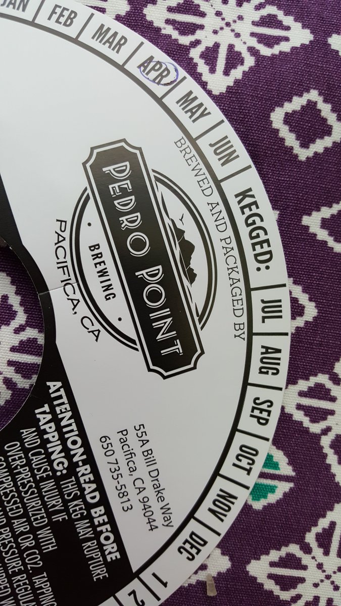 CraftUpdates's tweet photo. I beleive we have a collectors item from @PedroPointBrew Loving our growler of IPA. Want updates when they change taps? Let us know.

#craftbeer
#pacifica
#dalycity
#sanfrancisco
#california
#craftbeerupdates https://t.co/hqUaZ1wBBs
