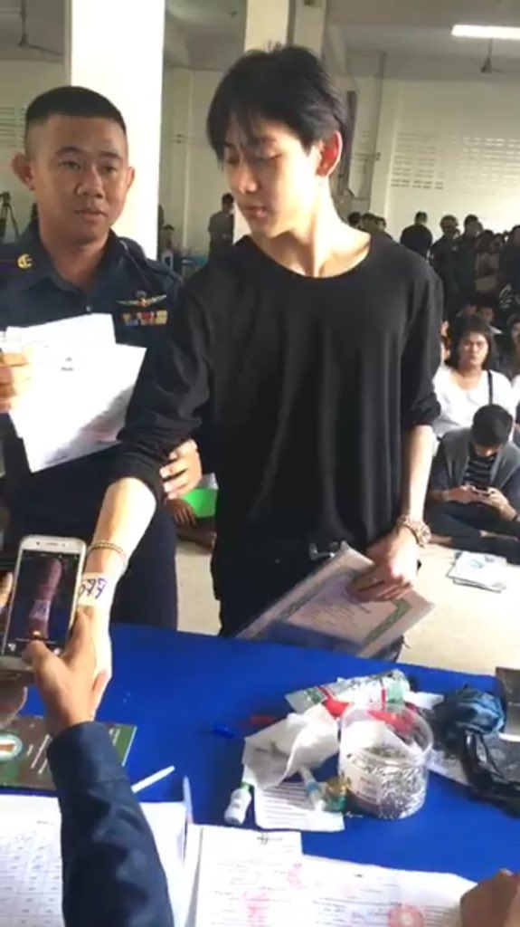 linoakii's tweet photo. lucky number 7 will always  follow you , 7 or nothing , 7 or never . 

   #BamBamBlackcard https://t.co/pt9oRDegqq