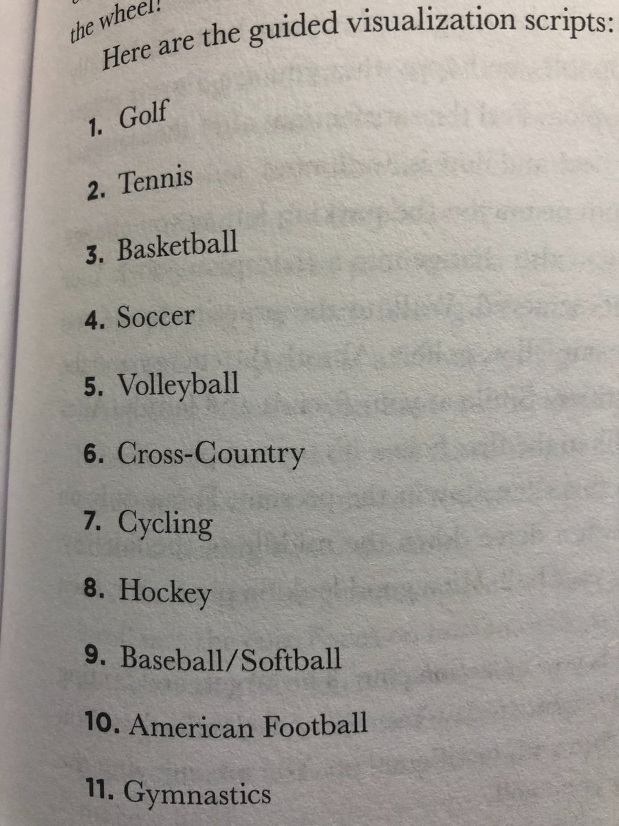 InnerGamePsych's tweet image. Guided visualization scripts in The Young Champion’s Mind” by @goldmedalmind are ⚡️⚡️⚡️ The golf one is GOLD 🏌🏽‍♂️⛳️ #MentalGame #Books @GolfDigest @GolfChannel