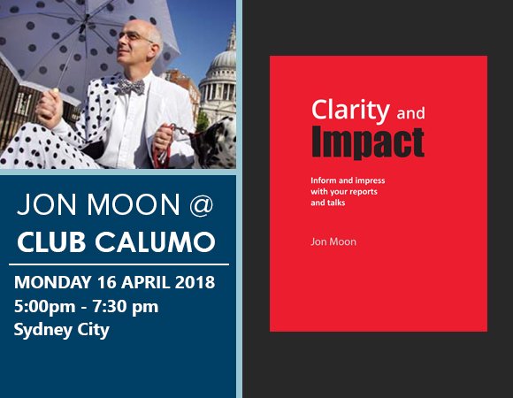 DominicParsons's tweet photo. Want to knock your audience of their seats? Present your data with more clarity and impact.  Club CALUMO, Now with more Jon Moon. https://t.co/1BYfaLho6i https://t.co/pSQRSI7yqs