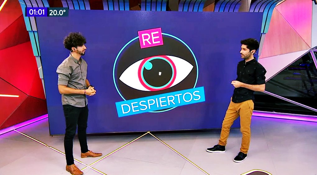 Prendete a #ReDespiertos. ¡Hasta las 5 con vos! 😀<a href="/GuidoMtz/">Guido Martínez</a> <a href="/negritomolinero/">Fer Molinero</a> <a href="/JimeGrandi/">Jimena Grandinetti</a>