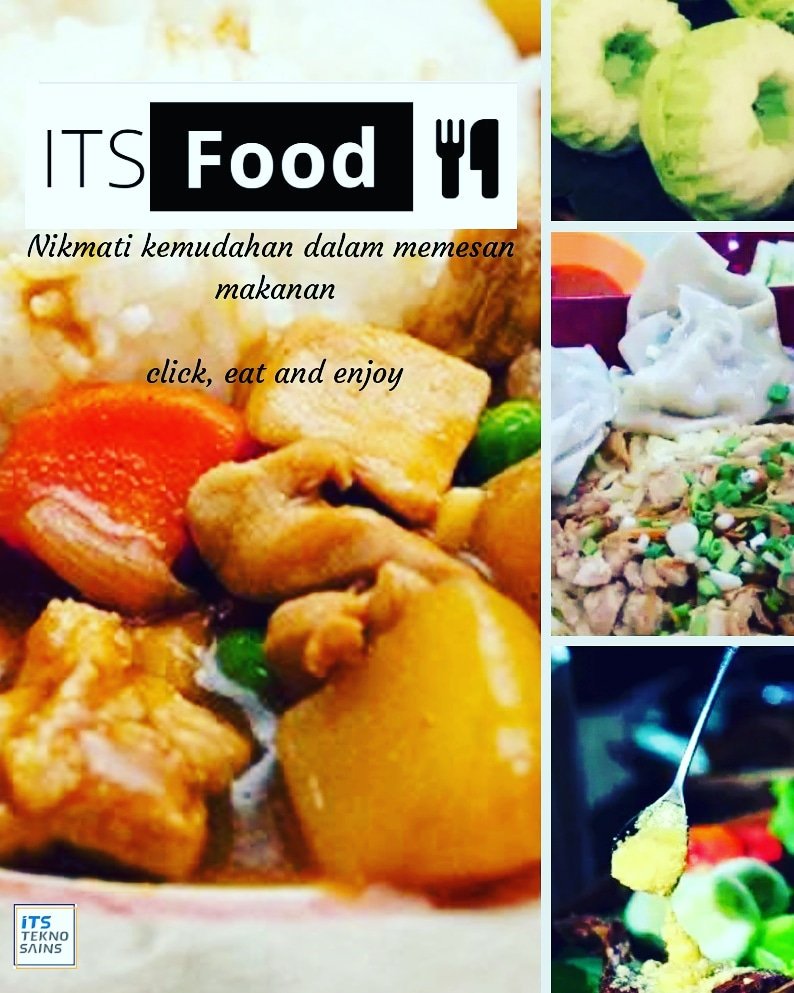 ITS Food diluncurkan secara resmi pada tanggal  18 November 2016 di forum CINIA oleh Rektor ITS untuk memenuhi &amp; melayani kebutuhan konsumsi makanan &amp; minuman di lingkungan ITS. Hubungi ITS Food di 0811.3472.424 atau email: itsfood.adm@gmail.com untuk menjadi mitra kerja.