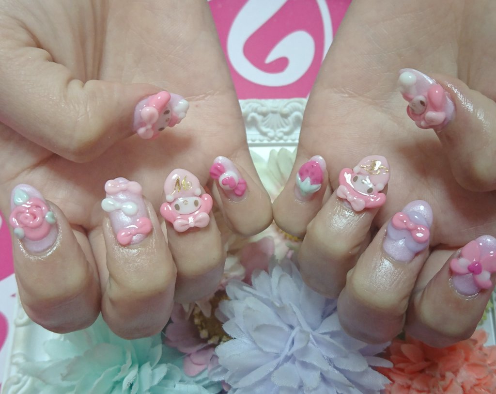 いろはねいる 初めての3dネイル とてもお似合いでした 3dジェルbコース ジェルネイル スカルプ ネイル Nail 新宿ネイルサロン いろはねいる マイメロ マイメロネイル キャラクターネイル 3dネイル 春ネイル ピンクネイル ガーリー ネイル いろはねいる 初めての3dネイル とてもお似合いでした 3dジェルbコース ジェルネイル スカルプ ネイル Nail 新宿ネイルサロン いろはねいる マイメロ マイメロネイル キャラクターネイル 3dネイル 春ネイル ピンクネイル ガーリー ネイル