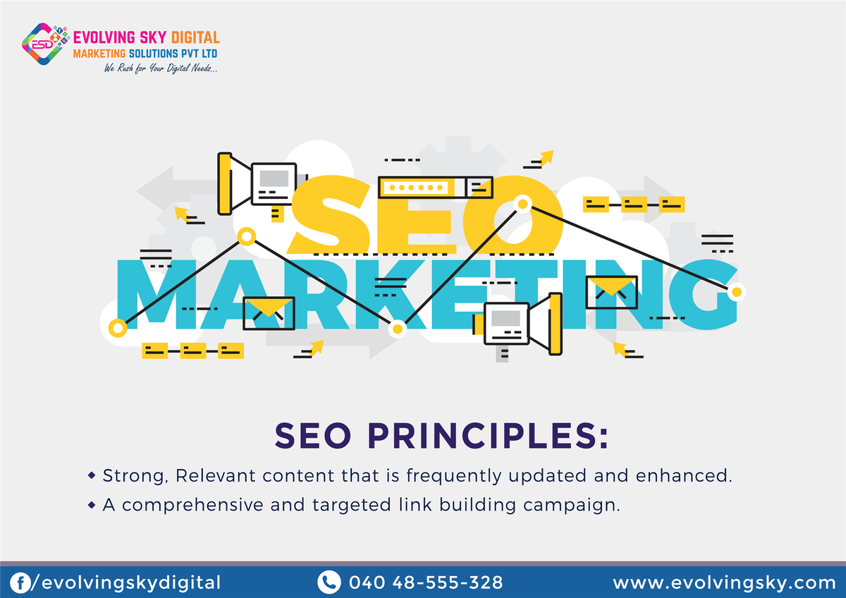 evolving_sky's tweet photo. !! #SEOPrinciples !!
Best ever #digitalmarketing company @@evolving_sky providing top creative services of #SEO #SMO #SMM #PPC #emailmarketing #webdesigning & #webhosting For more details, call : 040-48555328 Visit : https://t.co/5gLgSMhYgO https://t.co/ehxNkpWDHi