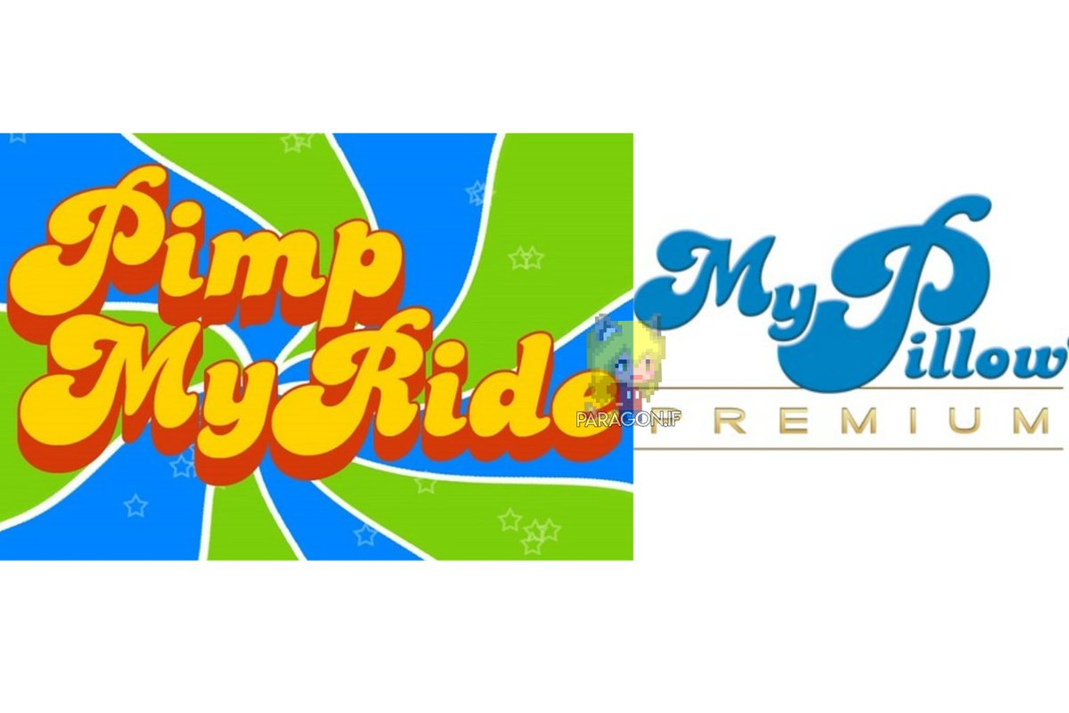Cloud9Paragon's tweet photo. A pillow company straight up stole the Pimp My Ride font. A fucking pillow company... https://t.co/1z0riwYbDl