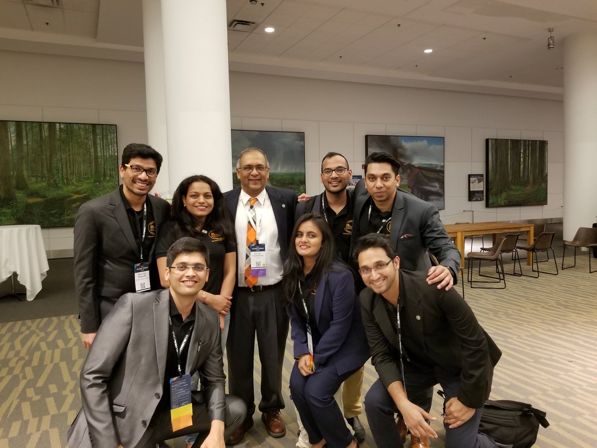The legend, the chair of #SASGF but most importantly the best mentor one could ask for. Thanks <a href="/goutamc/">Goutam Chakraborty</a> for caring for your surrogate children so much...