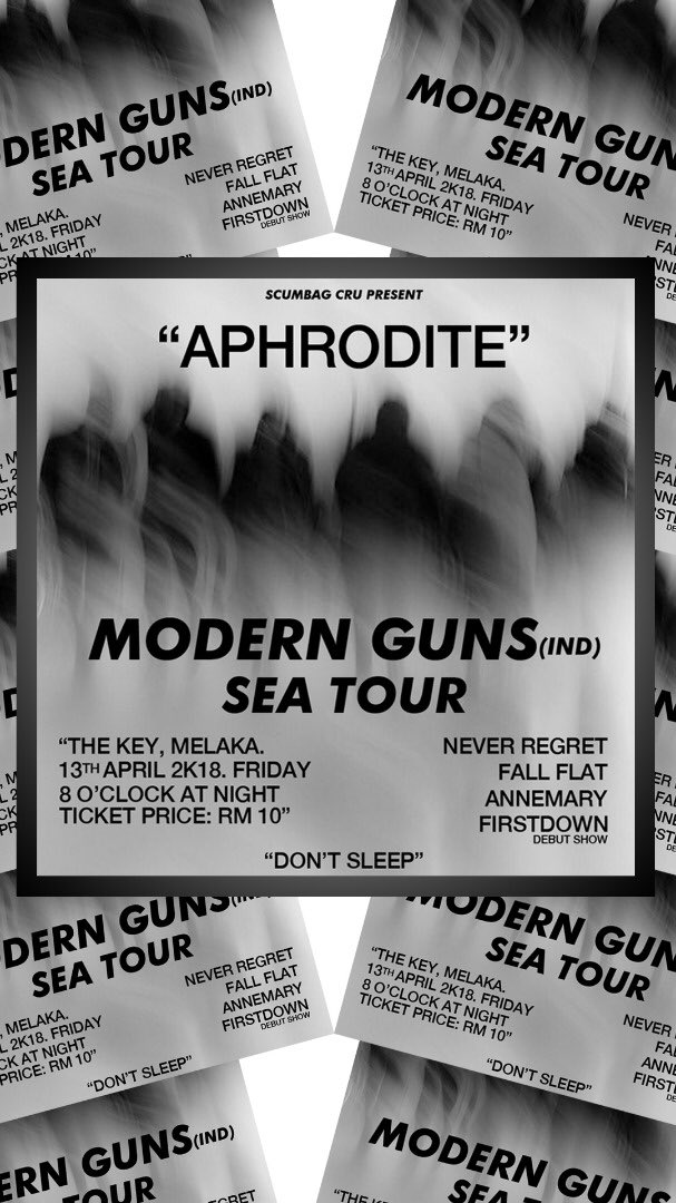 ScumbagCru's tweet photo. Jangan lupa jumaat ni geng! Spread this and be there ❤️

@ModernGuns 
@Annemaryhc 
@NeverRegrethc 
FALL FLAT HC
FIRSTDOWN HC

@twt_muzik @Jenn_Thompson @twt_indie @twt_gig @Rantaiart  @thekeynfriends https://t.co/bTjmUqtEfY