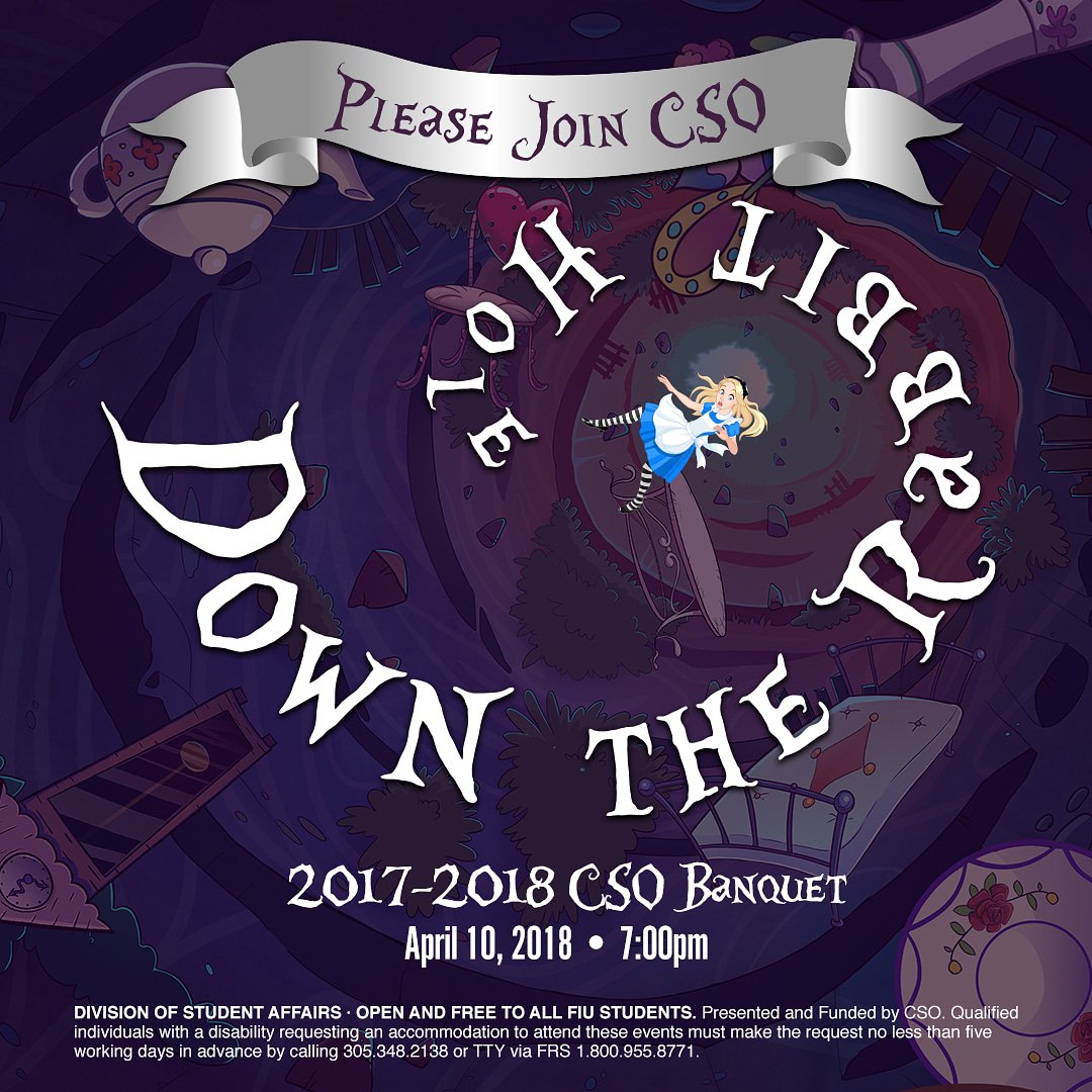 Best End of the year Banquet is with CSO on Tuesday night we will  recognize all of your clubs hard work!💙💛