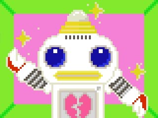 コラル No Twitter そういや最近全然イラスト描いて無い 過去に描いたドット絵ですが Eテレ ガラピコぷ はなかっぱ ニャンちゅう パッコロリン