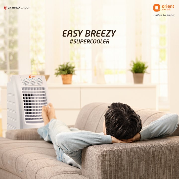 orient_electric's tweet photo. Face this summer with ease. Orient Super Cool will bring you the breeze. #SuperCooler #AirCooler
Buy now - https://t.co/s69UnGEuEW https://t.co/1bAfojRgo1