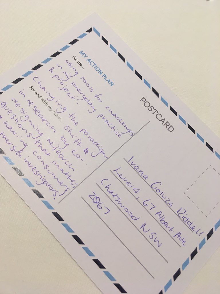 IGoluzaRiddell's tweet image. How can I contribute to experience based co-design? By helping change the paradigm shift in research. Consumers as co-investigators= more relevant research questions and creative methods of reaching research outcomes + impact. #PExS2018 #personalreflections