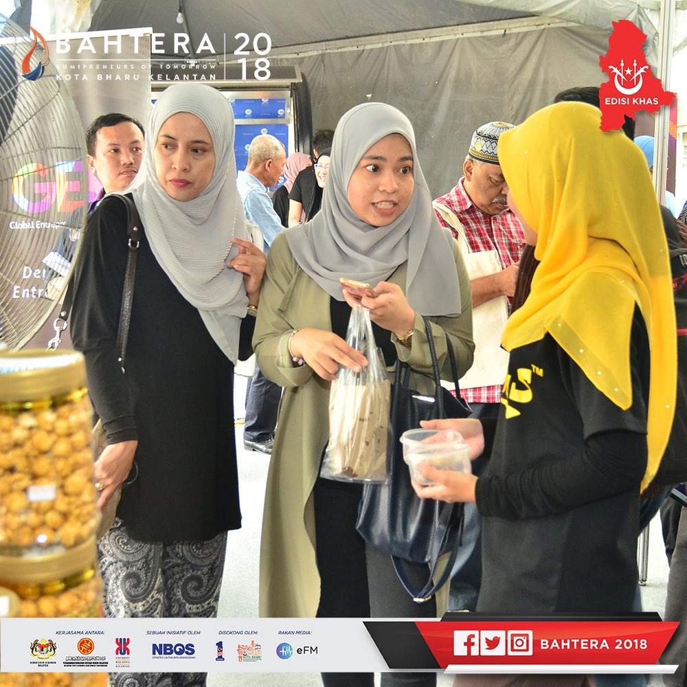 bahtera2018's tweet photo. Bahtera 2018 Edisi Kelantan Telah berlangsung selama 2 hari di UTC, Kota Bharu Kelantan dengan jayanya.

Sebelum Bahtera menutup tirai untuk kali ini, jom kita saksikan detik-detik di sepanjang program untuk inspirasi semua! #bahtera2018 #bahterakelantan #usahawan #Kelantan https://t.co/VrZroDzdr1
