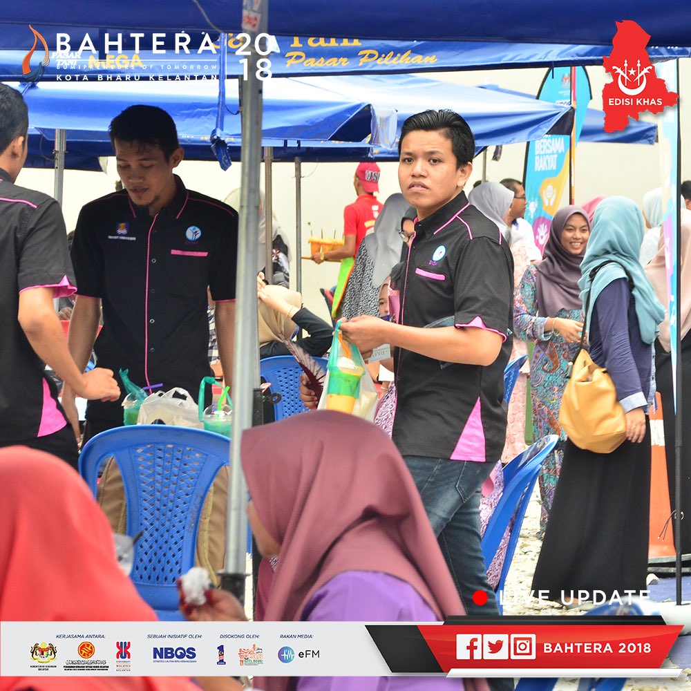 bahtera2018's tweet photo. Bahtera 2018 Edisi Kelantan Telah berlangsung selama 2 hari di UTC, Kota Bharu Kelantan dengan jayanya.

Sebelum Bahtera menutup tirai untuk kali ini, jom kita saksikan detik-detik di sepanjang program untuk inspirasi semua! #bahtera2018 #bahterakelantan #usahawan #Kelantan https://t.co/6IJAZN3s4j