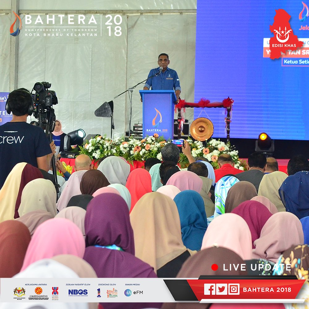 bahtera2018's tweet photo. Bahtera 2018 Edisi Kelantan Telah berlangsung selama 2 hari di UTC, Kota Bharu Kelantan dengan jayanya.

Sebelum Bahtera menutup tirai untuk kali ini, jom kita saksikan detik-detik di sepanjang program untuk inspirasi semua! #bahtera2018 #bahterakelantan #usahawan #Kelantan https://t.co/CJoFGa52Lp