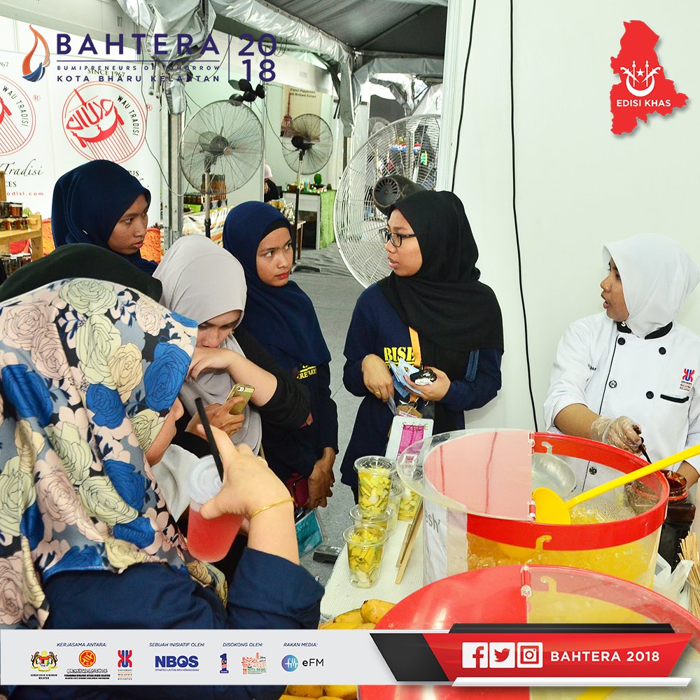 bahtera2018's tweet photo. Bahtera 2018 Edisi Kelantan Telah berlangsung selama 2 hari di UTC, Kota Bharu Kelantan dengan jayanya.

Sebelum Bahtera menutup tirai untuk kali ini, jom kita saksikan detik-detik di sepanjang program untuk inspirasi semua! #bahtera2018 #bahterakelantan #usahawan #Kelantan https://t.co/i6QSmfAJBq