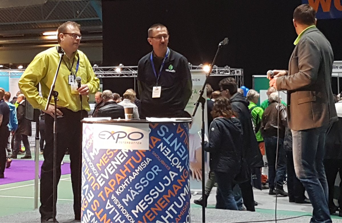 seppohuurinaine's tweet image. Introduction of #DataBio_eu, #treewise monitoring and #Wuudis Service in #pohjanmaanexpo, Vaasa to 10 000+ exhibition visitors #forest #precisionforestry #silviculture #@MHGSystems