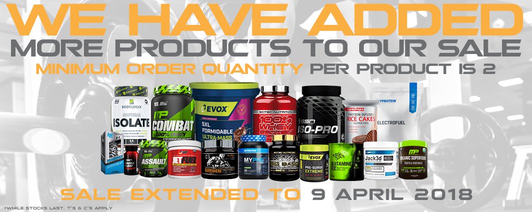 SALE ENDS TODAY! Up to 50% savings on your favourite products with Supps365! Get yours now! ow.ly/rR8430jnT5t