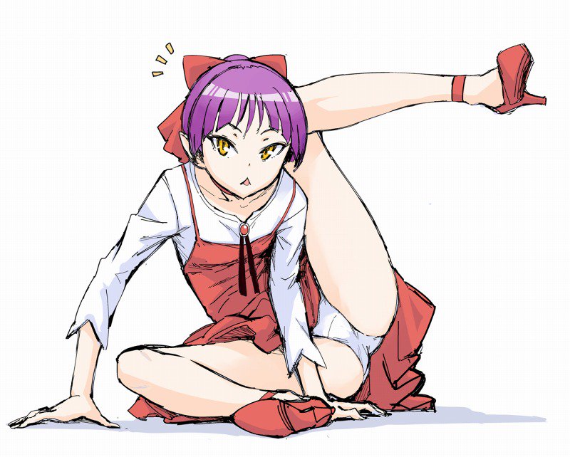 猫の毛づくろい 