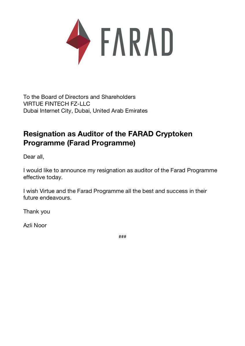 FARADCryptoken's tweet photo. IMPORTANT ANNOUNCEMENT https://t.co/5MtLNuOl42