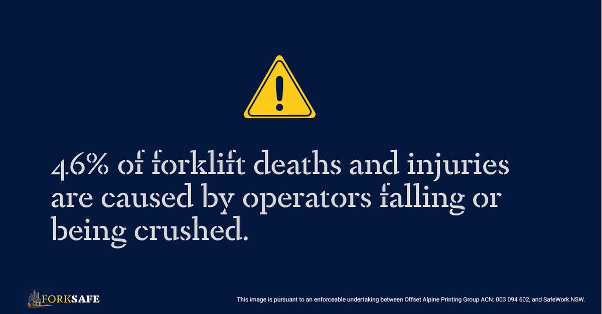 Fork_Safe's tweet photo. Did you know? Stay #ForkSafe.  https://t.co/g5fmYOgNdb

#ForkliftSafety #WorkplaceSafety #ForkliftDriver https://t.co/MzLJJQJ2qo