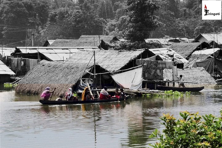 Firingoti's tweet image. Monsoon brings fertility and happiness. But those residing in and around Nellie it isn't the same.
Help Nellie get a proper and permanent flood relief.
#nellieflood #savenellie #assamissue #firingotiinitiative