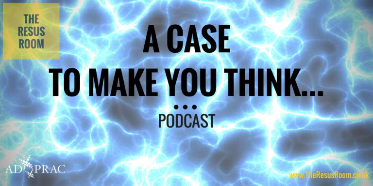 New podcast out now;

A case to make you think!
•Rob runs us through a recent case with multiple learning points
•We’re not giving you anymore clues than that!

itunes.apple.com/gb/podcast/the…

TheResusRoom.co.uk #FOAMed
