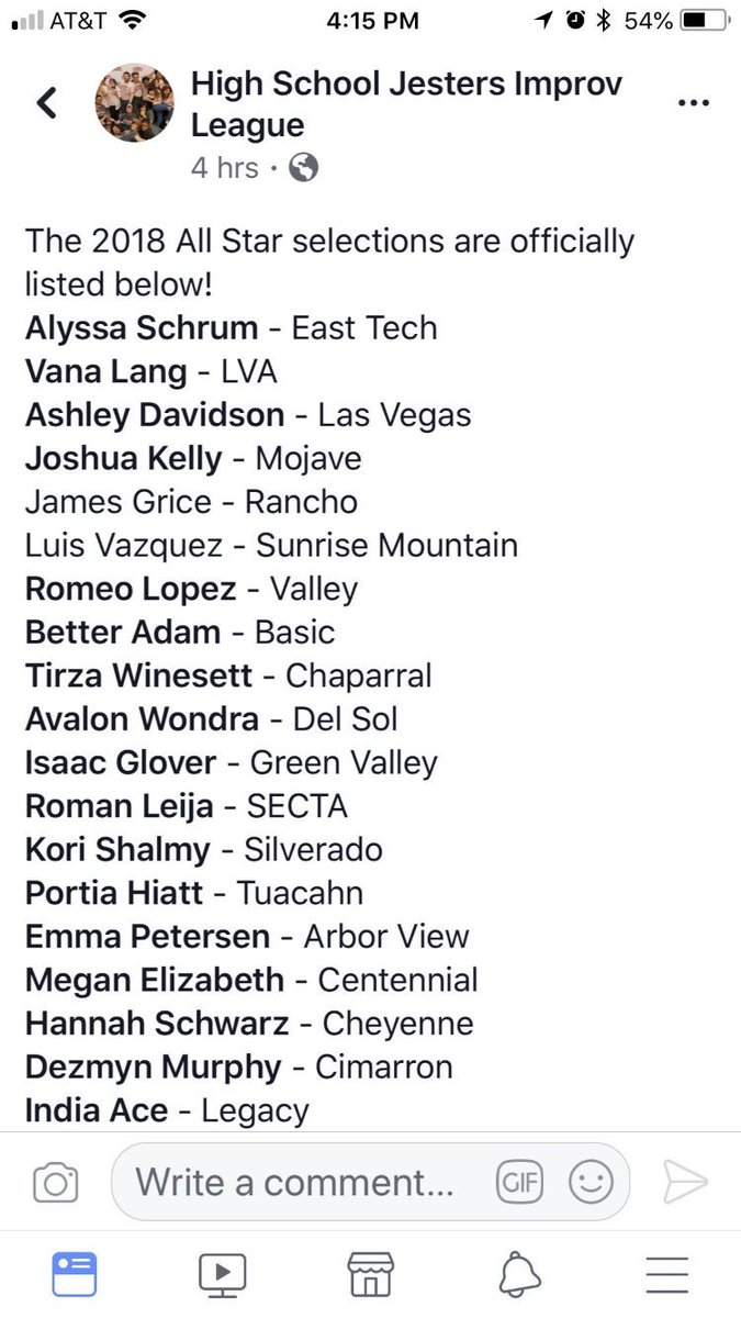 Congrats Romeo Lopez for being an All Star selected 4 2018 HS Jesters Improv League #VikingPride 🎭 <a href="/ValleyDramaClub/">Valley Drama Club</a>