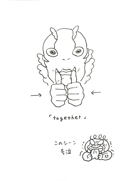 山岸史 昨日は 手話の日 でしたね 乗り遅れたけど 去年描いた手話イラスト いちいち口形をつけてるのは変なのかな と今になると思います 日本語対応手話ならありなのかな イラスト Illustration T Co wtvryktw Twitter