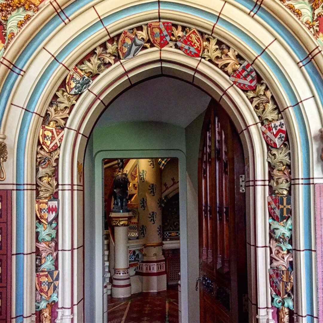 Patternistas's tweet photo. If you’re mad about #maximalist #interiors go take a look at #cardiff #castle - William Burges master of #maximalism has some treats in store https://t.co/jMmZIsAgx2