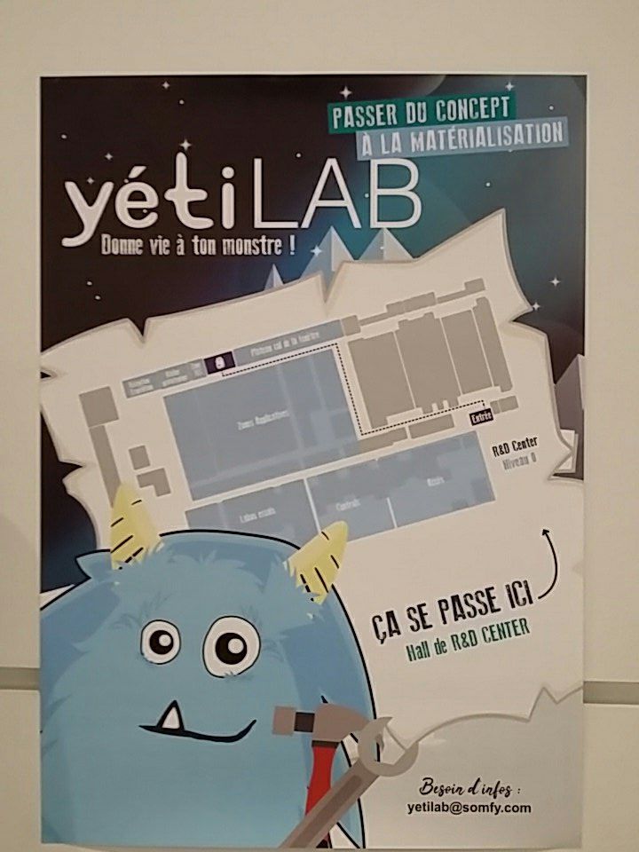 SEBLab2016's tweet photo. Longue vie au YétiLAB de SOMFY, inauguré le 6 avril à Cluses ! 
Nous étions ravis d'y participer 😊
Merci à Serge, Marie et Clément de l'invitation, et courage pour la suite ! https://t.co/i6fTgcVhlj