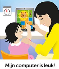 BiebLekIJssel's tweet photo. 'Mijn computer is leuk' - laagdrempelige mediaopvoedondersteuning voor ouders met jonge kinderen. Download het hier: https://t.co/QJX6jsomzu #media #kinderen #ouders #tweetalig #mediaopvoeding #taalhuis #MUD18 @MediaUkkies ^id https://t.co/acQGOuJ0f1