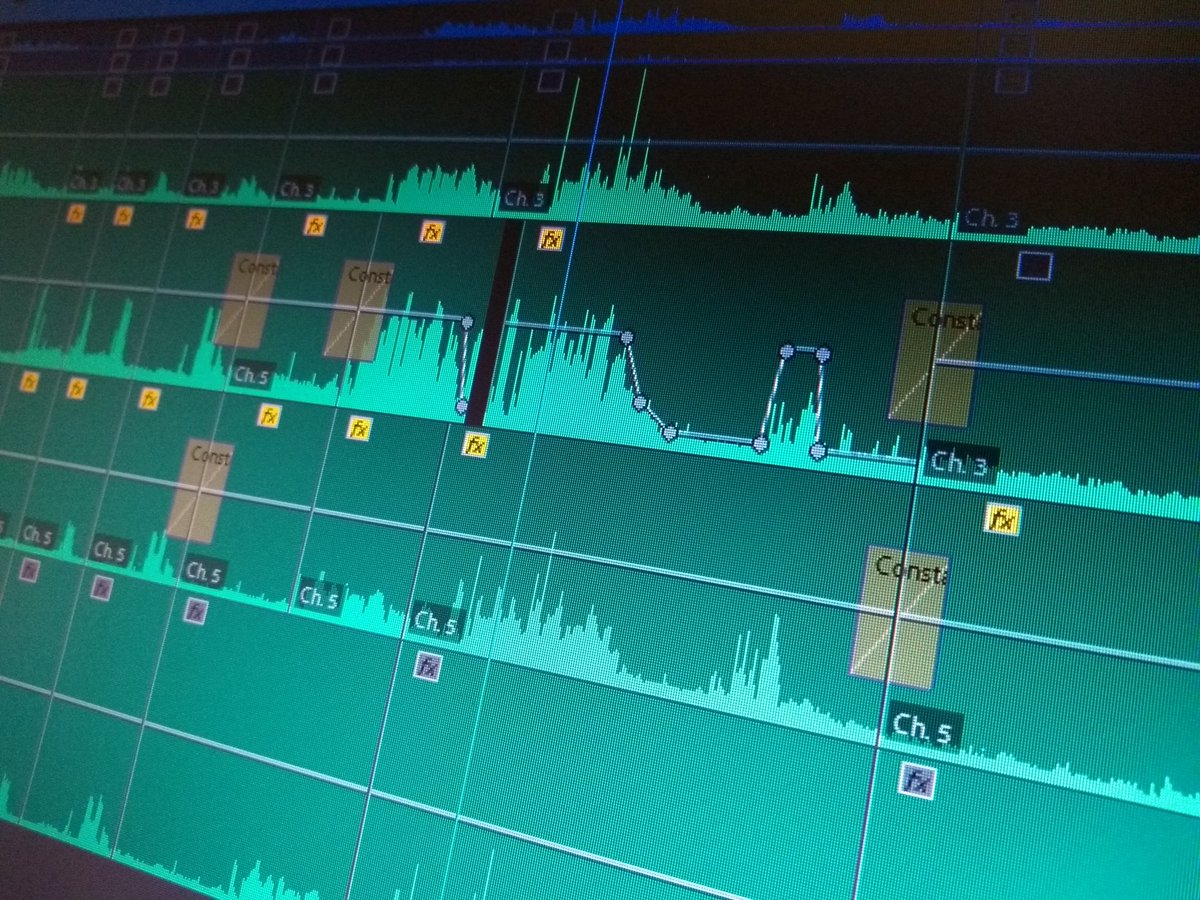 Hour 45 of #SFL48HR - Things are looking good. Effects are done &amp; audio is nearly there. Just need to add a soundtrack and then it's into to the final bit, colour grading