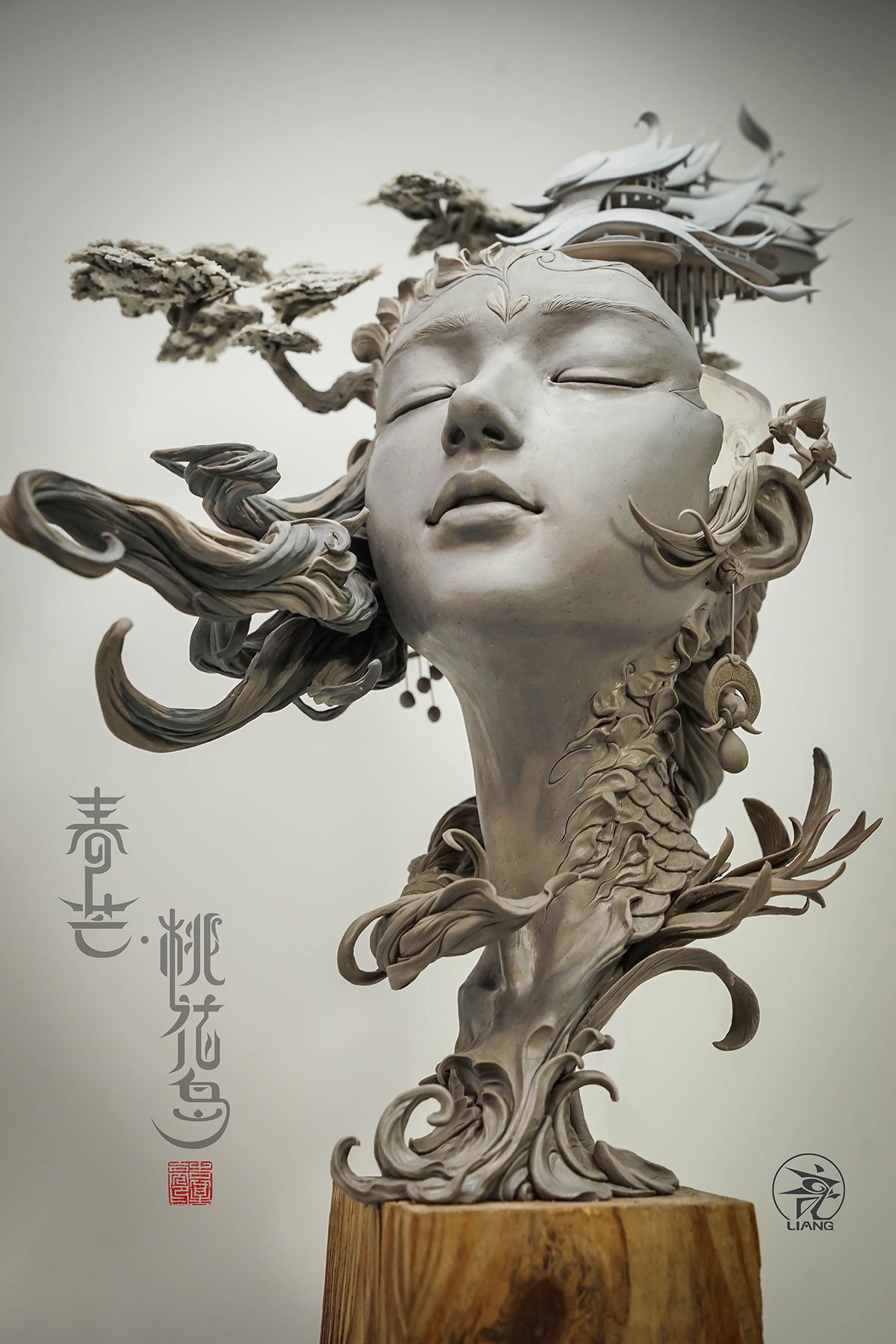 袁星亮 魚将行 エンシンリュウ 上海WF 塗装済み完成品 スタチュー 彩色版 Amazon | 原型師 袁星亮 魚将行 フィギュア エンシンリュウ 上海