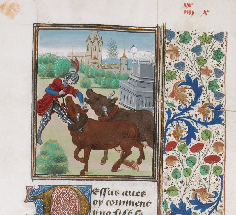 Edward IV died #OTD. Some books from his court are currently on display in Bruges blogs.bl.uk/digitisedmanus…
Royal 17 E IV, f. 102r