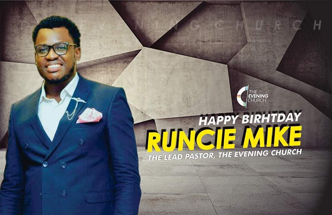 Evening_Church's tweet photo. It's the 9th of April and we are so excited. Today as always, we pray above all things that you never stop increasing in the knowledge of Christ. 
We love you! We Celebrate You today and always. Happy Birthday Pastor Runcie Mike. Your #HarvestIsHere #RuncieMike 
#April9 https://t.co/zOt8x15nq8
