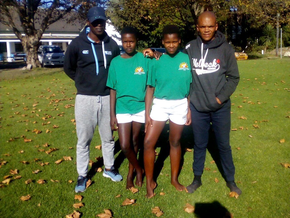 VusaAcademy's tweet photo. Rugby yesterday vs UK teams St Hughs and St Lochniver and a special lunch was hosted for the teams in Langa. A special S/O to our first VUSA girls. They rocked yesterday. #getstuckin https://t.co/UBcu2TxWJ9